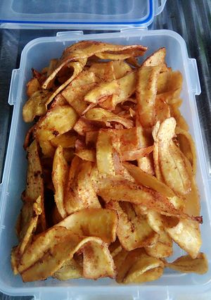 A picture of Plantain chips.