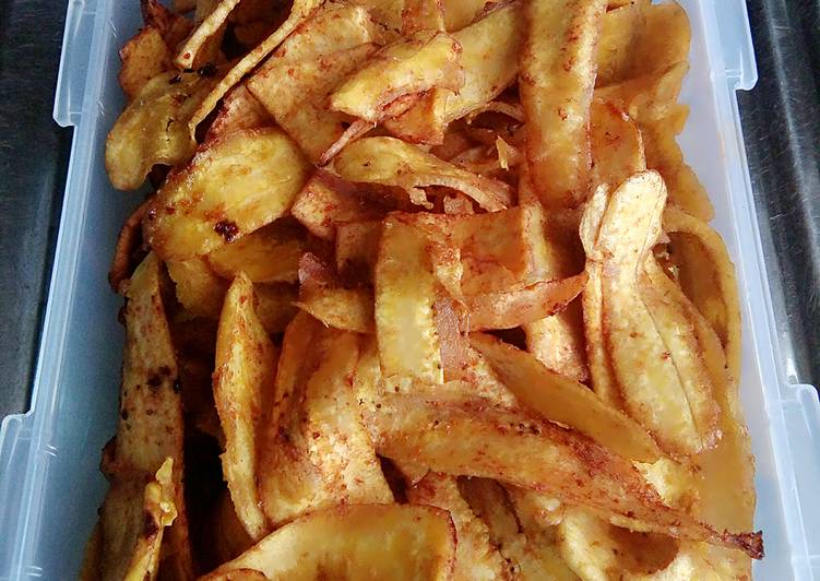 Step-by-Step Guide to Prepare Speedy Plantain chips