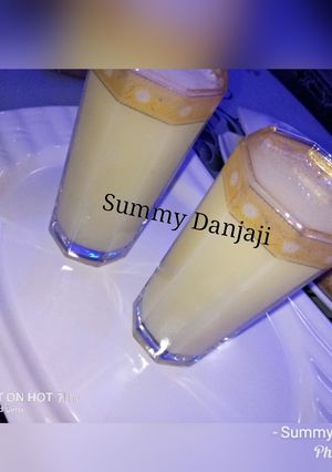 Guava pineapple nd banana juice ainihin hoton girkin