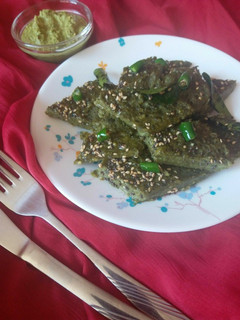 A picture of Sprouts Dhokla.