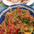 Bún lứt trộn nước tương