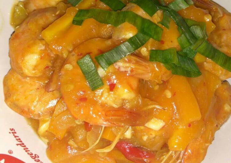 Resep Udang Tofu Wortel saus padang, Bisa Manjain Lidah