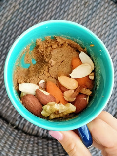 Una foto de Mug Cake de Tarta de Zanahoria