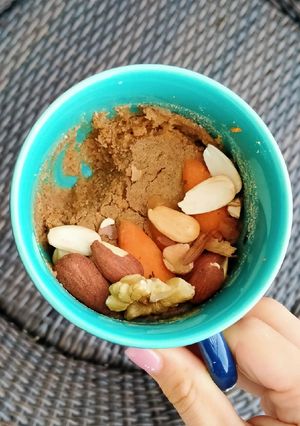 Una foto de Mug Cake de Tarta de Zanahoria
