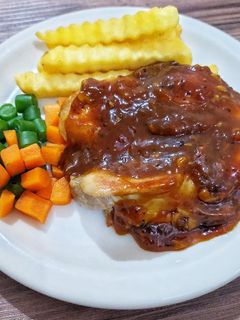 Foto resep Chicken Steak with Barbeque Sauce
