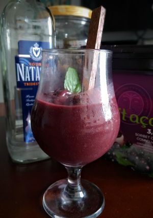 Foto de Frozen alcoólico de açaí