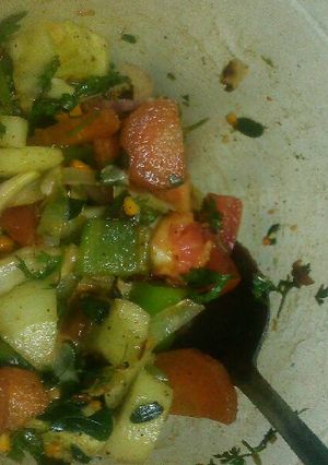 A picture of Veg salad.