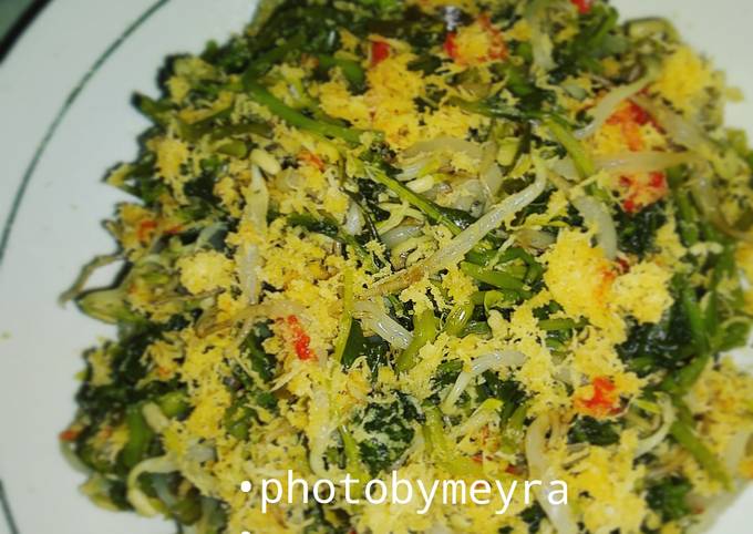 Urap Selada Air Pedas (kenci / jembak)