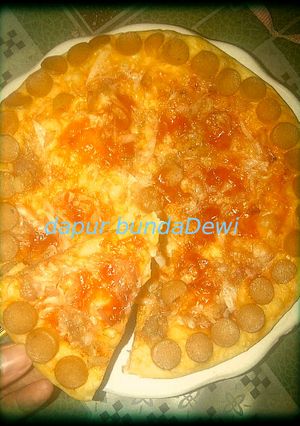 Foto resep pizza mini sederhana maknyus