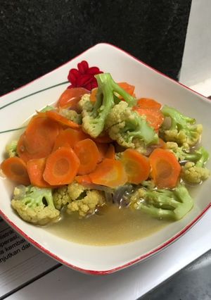 Foto resep Sayur kembang kol wortel