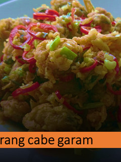 Foto resep Kerang cabe garam (Jualan di belanda)