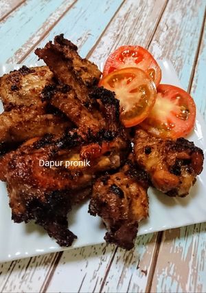 Foto resep Honey chicken wings