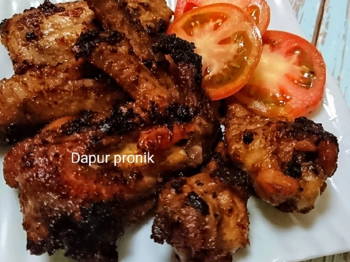Cara Mudah Menyiapkan Resep Honey chicken wings yang Lezat Anti Ribet, Lezat