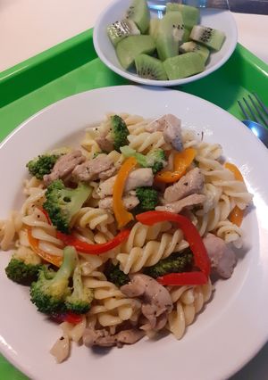 Foto resep Stir fry pasta fusilli