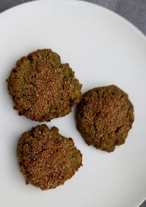 A picture of Healthy Baked Falafel.