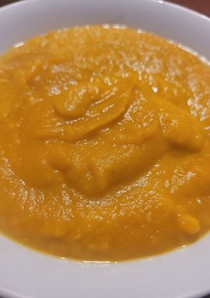Una foto de Crema de Zapallo fácil