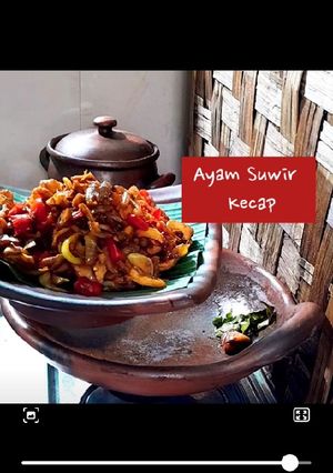 Foto resep Ayam Suwir Kecap