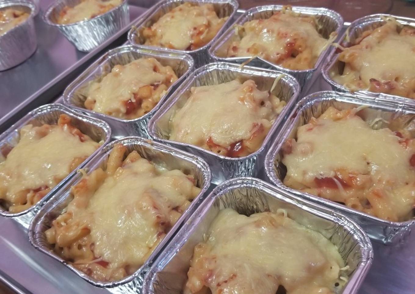 Macaroni Schotel Oven Tangkring Tanpa Telur