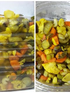 عکسی از دستور ترشی مخلوط