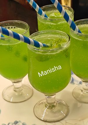 A picture of Green Apple Mojito.