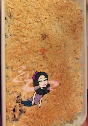 صورة لوصفة صينية الرز بالقشطة 🤤😋