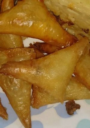 صورة لوصفة سمبوسة بالجبن