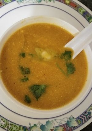 A picture of Carrot Soup.