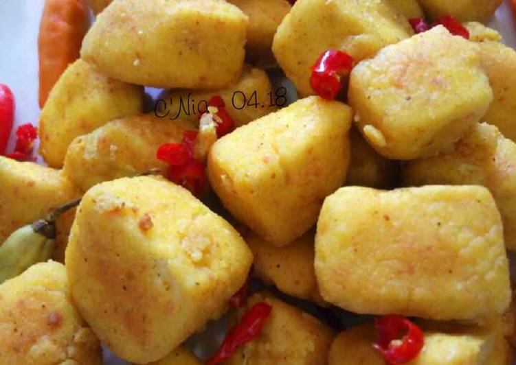 Tahu Tepung Crispy Kuning