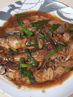 醬燒燉香魚 的食譜成品照片