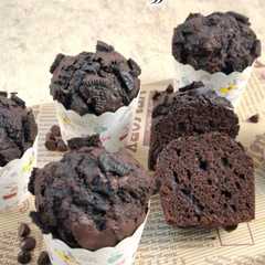 Chocolate Muffin with Oreo - no mixer-レシピのメイン写真
