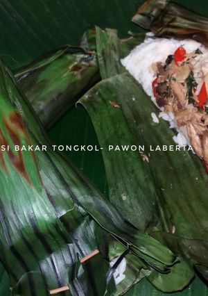 Foto resep Nasi bakar tongkol