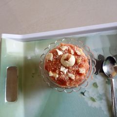A picture of Gajar ka halwa.