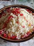 Couscous à la grenade et raisins secs