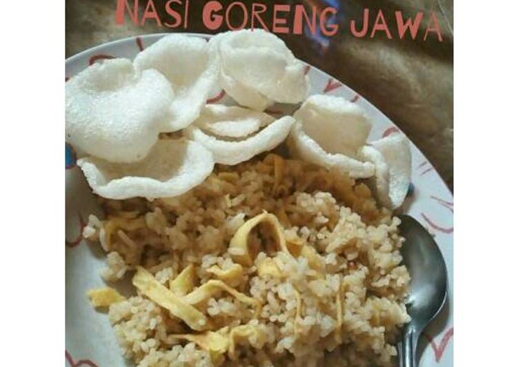 Nasi Goreng Jawa (ala rumah)