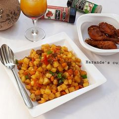 A picture of Golden skillets yam.