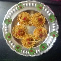 A picture of Basket Chaat.