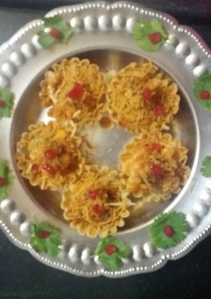 A picture of Basket Chaat.