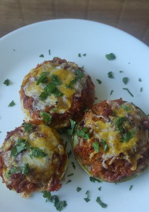 Töltött tökkarika recept fotója