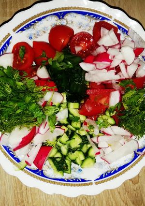 O poză a rețetei Salată de vară nr. 2 (vegana).
