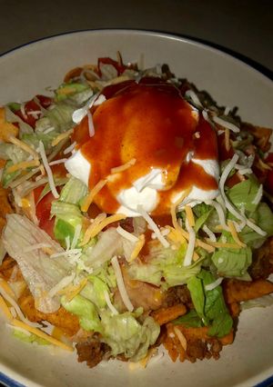 A picture of Best ever easy frito pie.