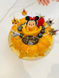芒果忌廉蛋糕(6寸圓模) 的食譜成品照片
