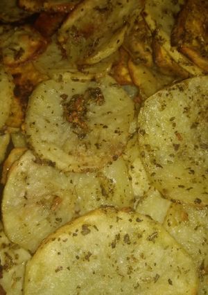 Una foto de Papas al horno
