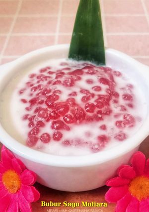Foto resep Bubur Sagu Mutiara (Snack MPASI 12M+)