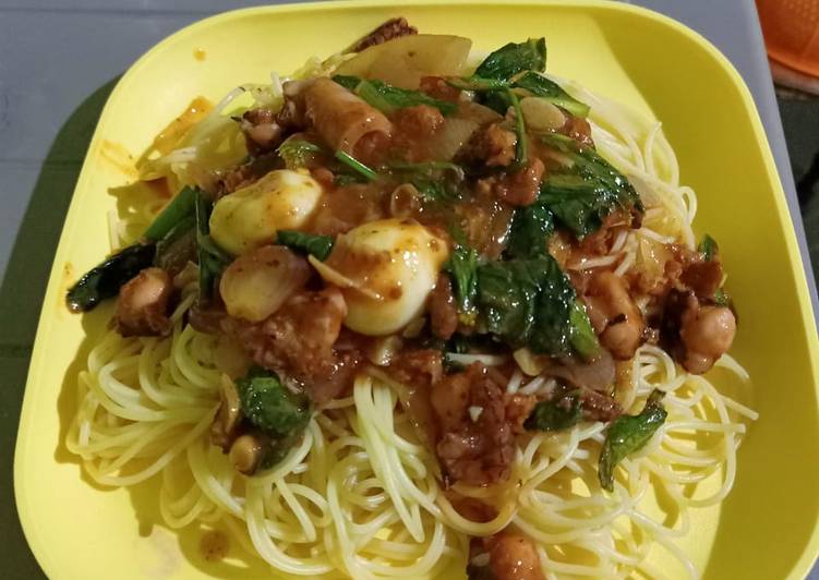 Spageti Saus Bolognais Gurita