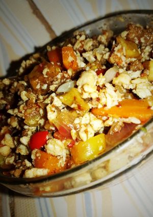 A picture of GIMA (a sudaneese dish).