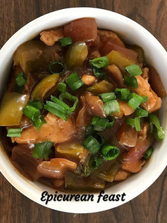 A picture of No fry chilli chicken.