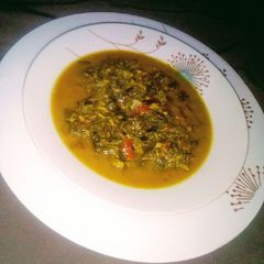 A picture of Groundnut soup.