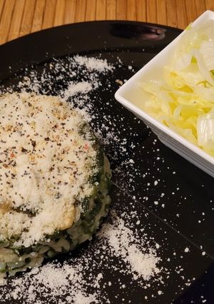 Medvehagymás, parmezános koktélrák (gluténmentes) recept fotója