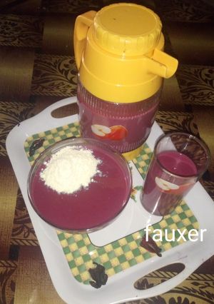 A picture of Kunu contest# Kunun koko mai zobo(zobo pap).