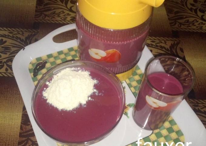 Step-by-Step Guide to Make Speedy Kunu contest# Kunun koko mai zobo(zobo pap)